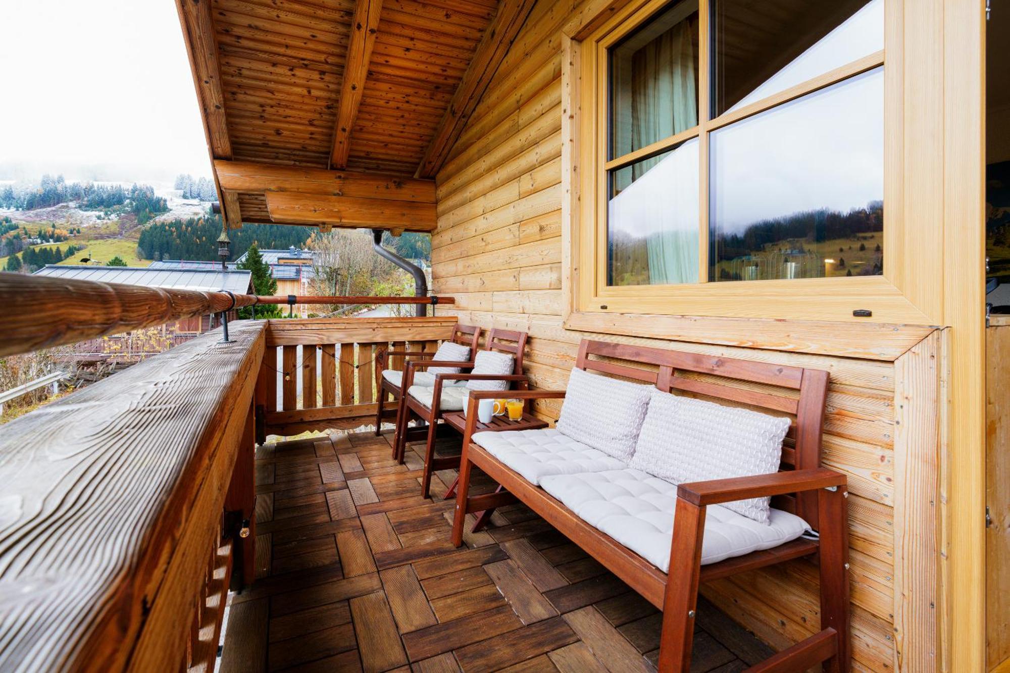 Ski-In & Ski-Out Out Chalet Maria With Amazing Mountain View マリア・アルム・アム・シュタイナーネン・メアー エクステリア 写真