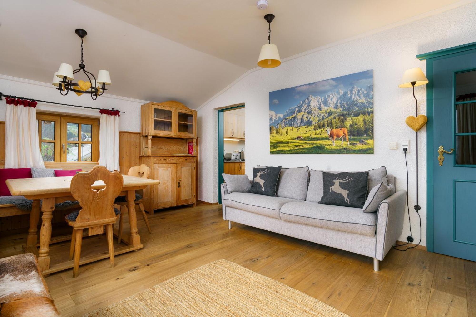 Ski-In & Ski-Out Out Chalet Maria With Amazing Mountain View マリア・アルム・アム・シュタイナーネン・メアー エクステリア 写真